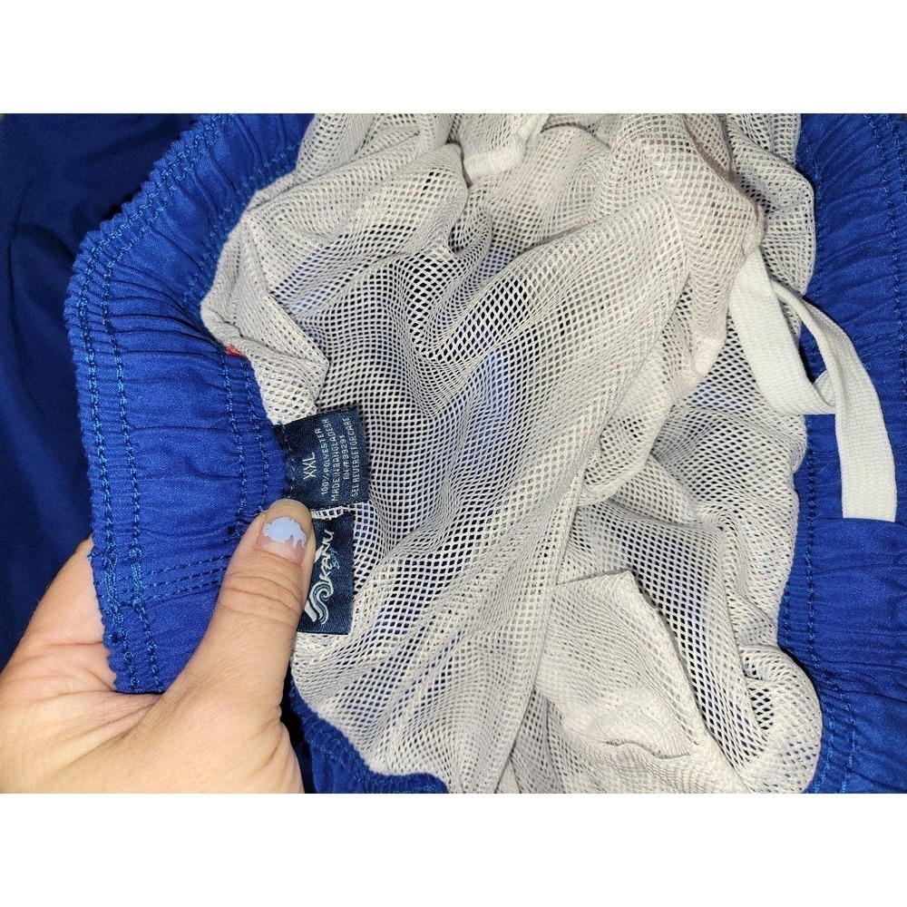 NWT Blue Kanu surf men's swim trunks. Xxl - Picture 3 of 3